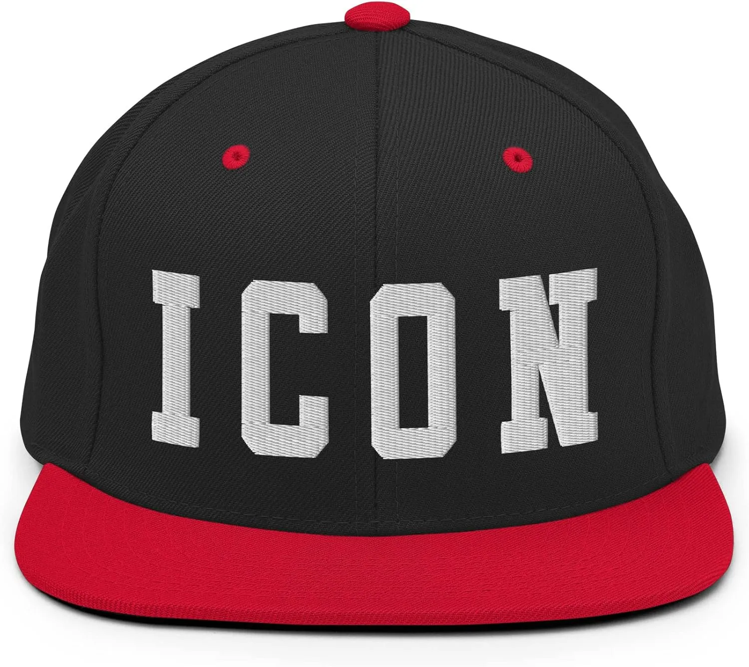 ICON Embroidered Snapback Hat, Icon Cap