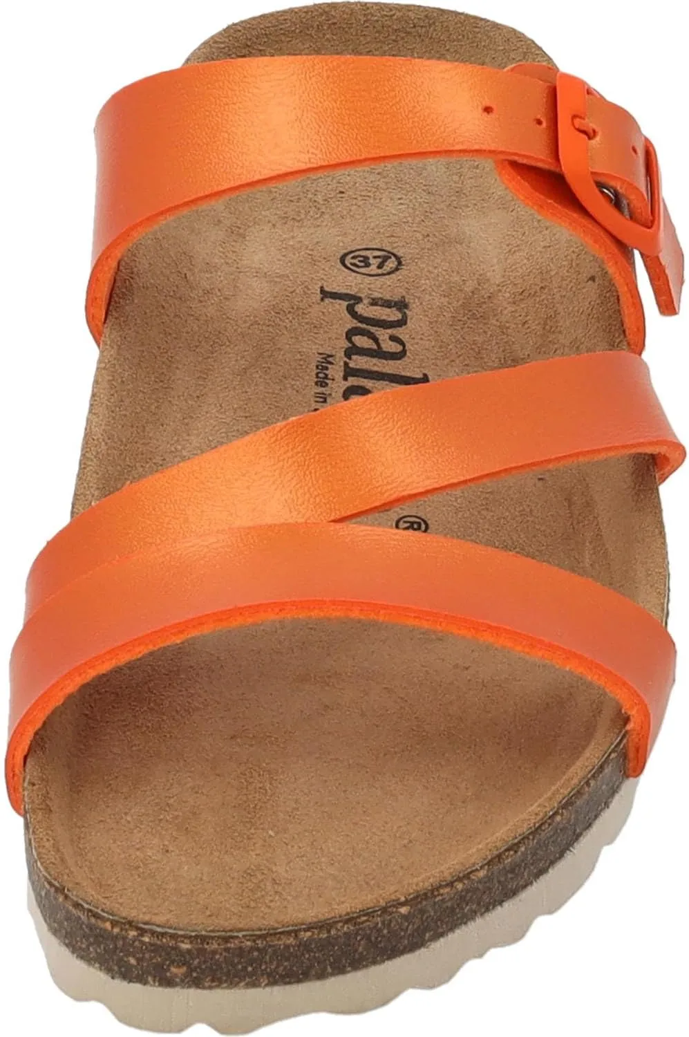 Ikaria Women's Mules - Extra Comfortable Sandals - Fashionable Slippers with Natural Cork - Made in EU - Sandals with Sole Made of Finest Natural Leather