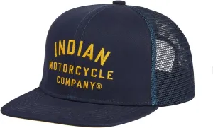 Indian Motorcycle Embroidered Logo Parts Service Cap, Navy