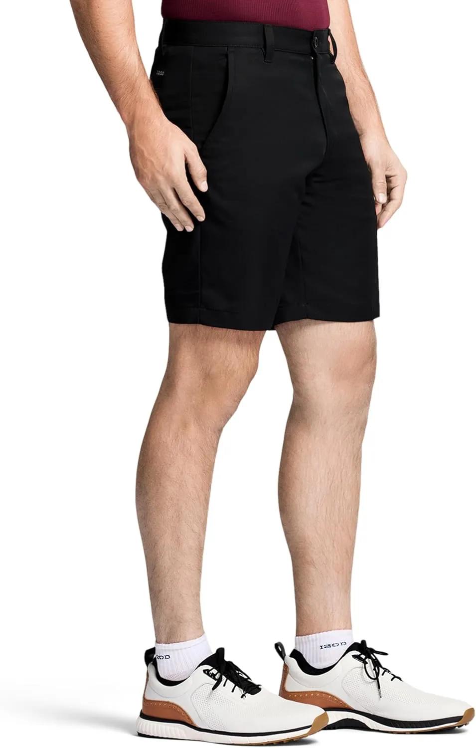 IZOD Men’s 9.5"Micro Poly Classic Fit Golf Short