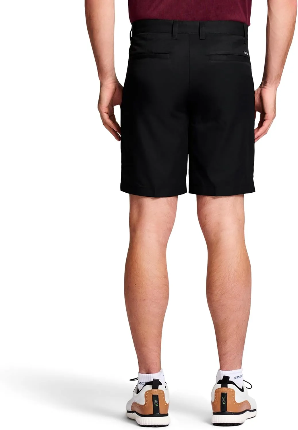 IZOD Men’s 9.5"Micro Poly Classic Fit Golf Short