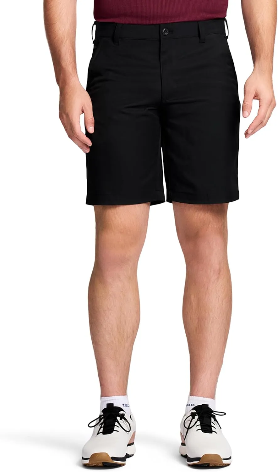 IZOD Men’s 9.5"Micro Poly Classic Fit Golf Short