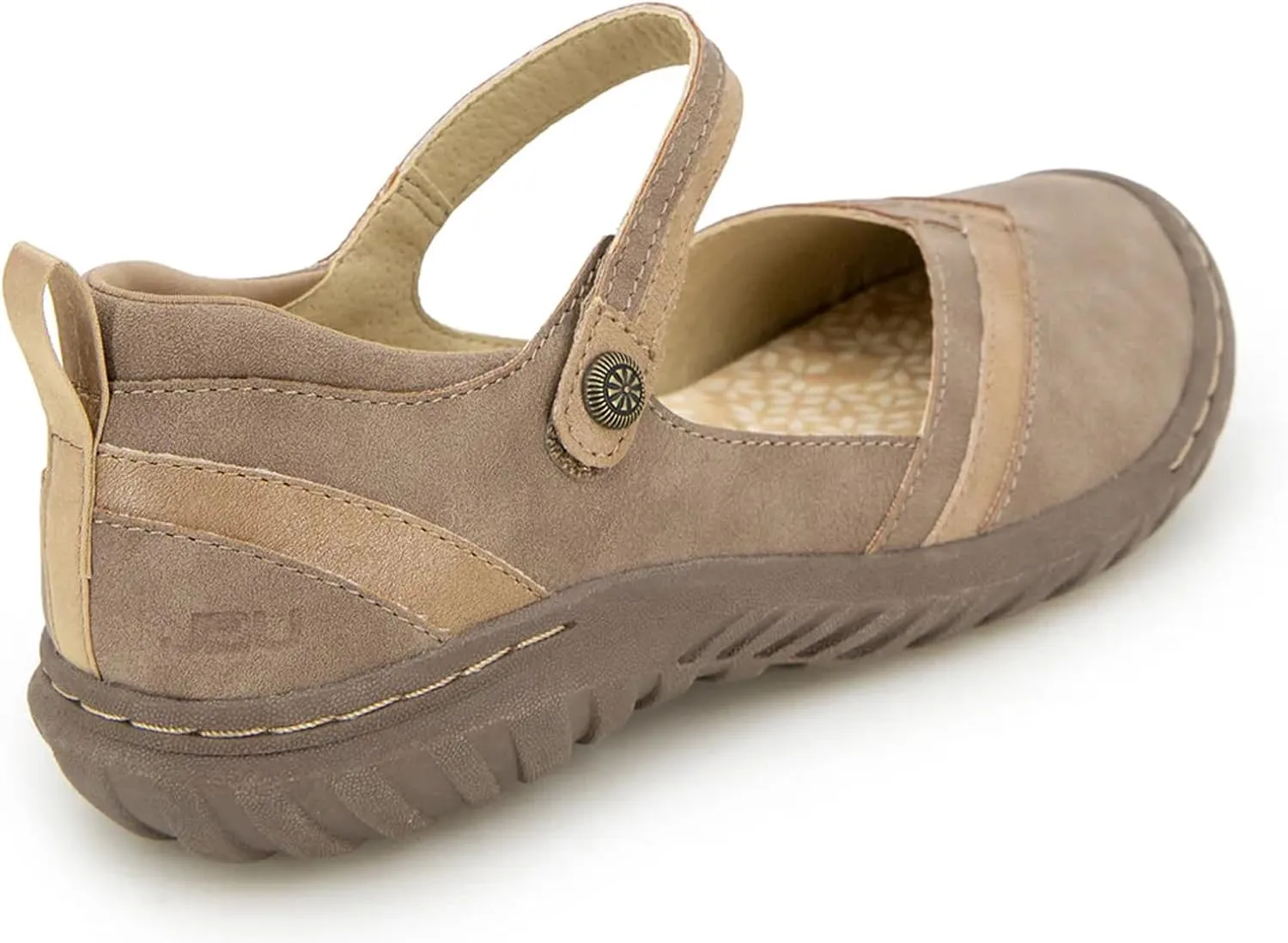 JBU Women's Raven Fashion Comfort Casual Classic Mary Jane Flat