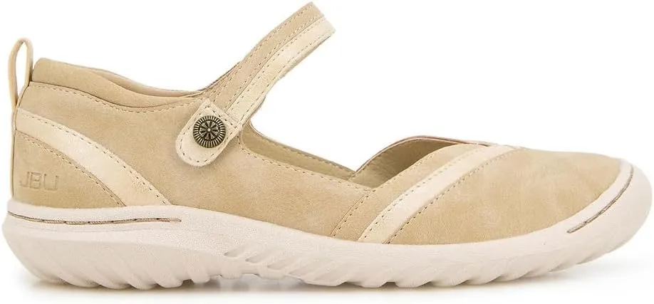 JBU Women's Raven Fashion Comfort Casual Classic Mary Jane Flat