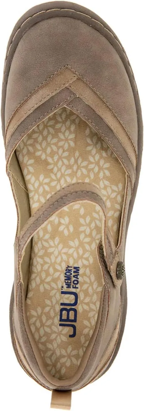JBU Women's Raven Fashion Comfort Casual Classic Mary Jane Flat