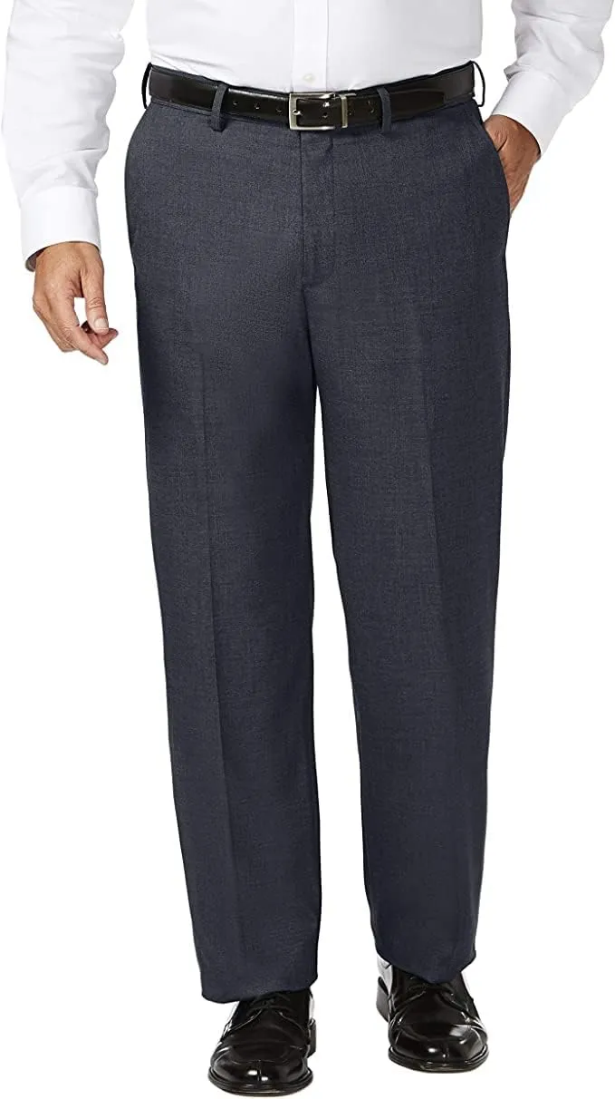 J.M. Haggar Men's Classic Fit Flat Front Dress Pant-Regular and Big & Tall Sizes