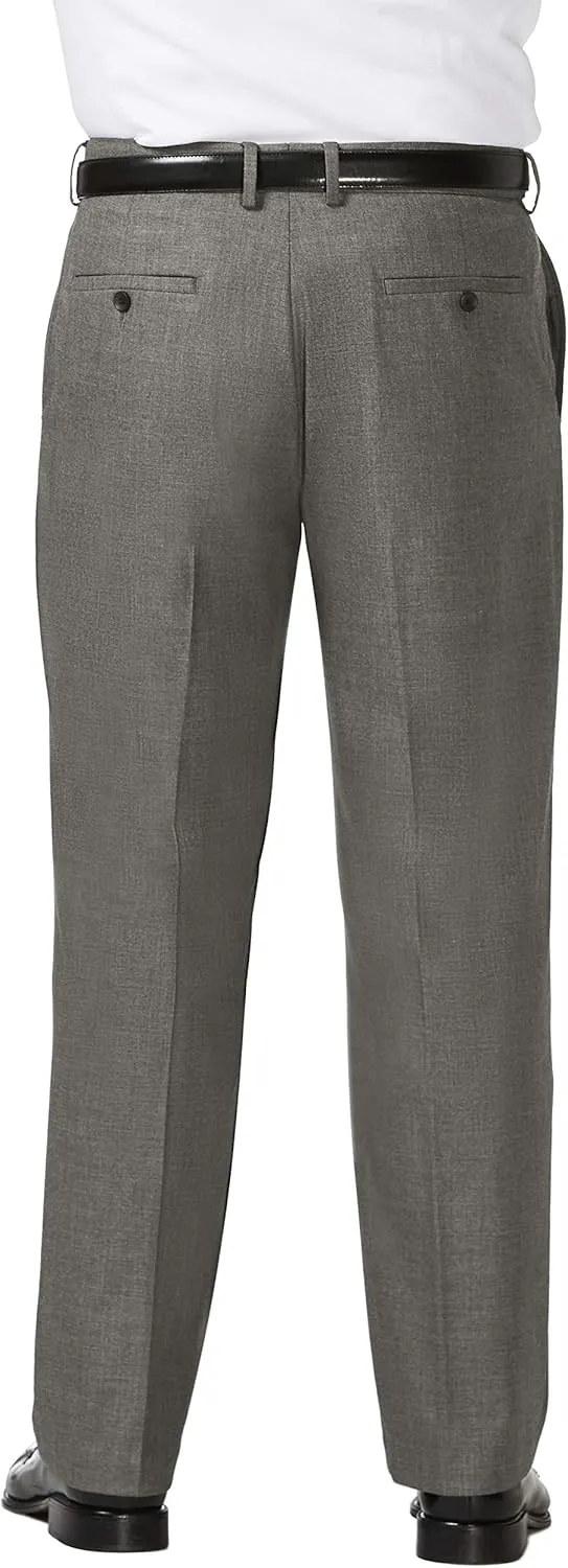 J.M. Haggar Men's Classic Fit Flat Front Dress Pant-Regular and Big & Tall Sizes
