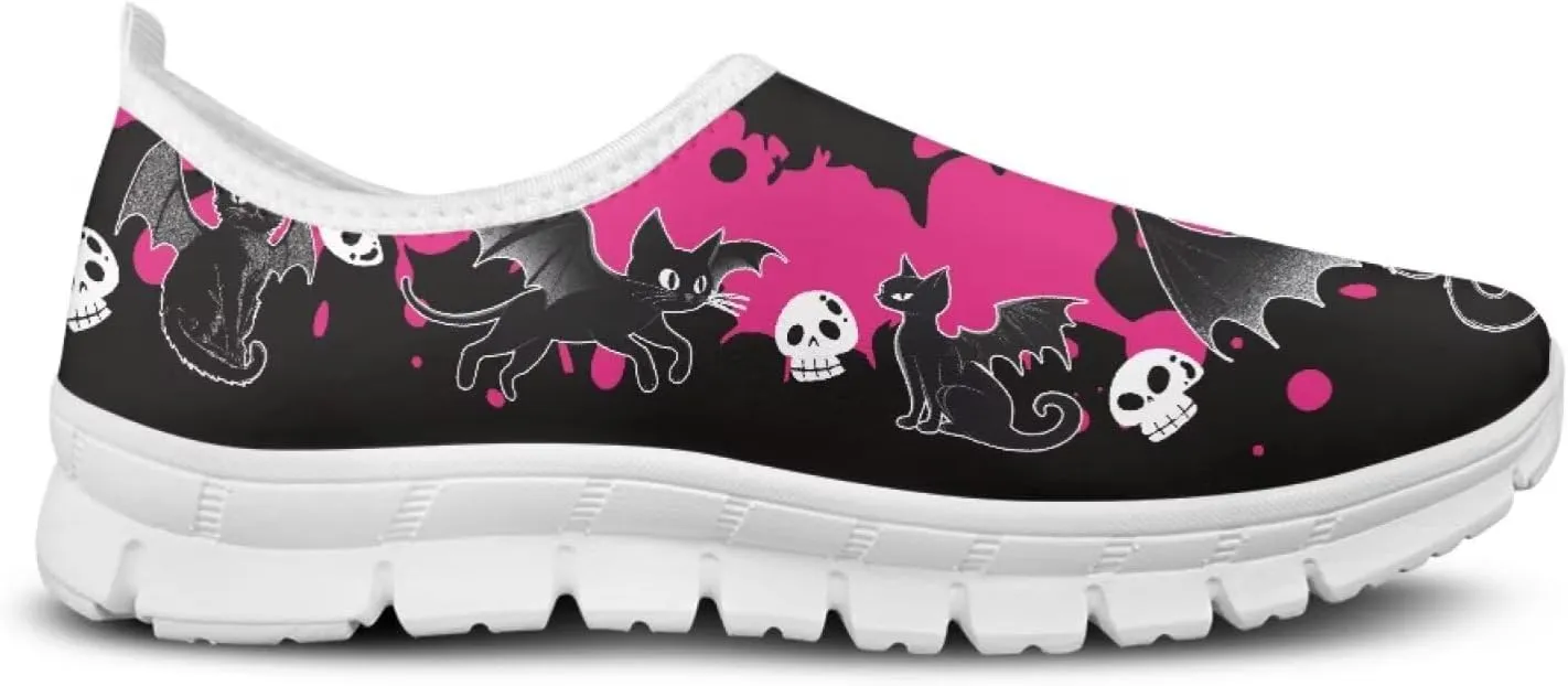 JoyLamoria Hummingbird Sneakers Low Top Flats Loafer Lightweight Walking Travel Shoes Girls 2025 Fashion Boat Shoes