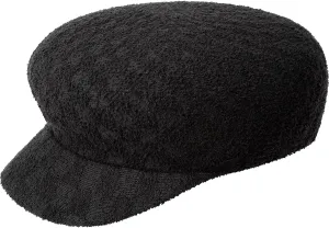 Kangol Bermuda Check Stitch Mau Hat - Warm Grey/XL Ivy Caps & Flat Caps