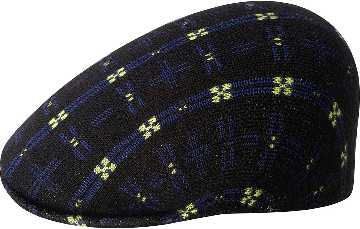 Kangol Hyper Plaid 507 Hat - Pine/XL Ivy Caps & Flat Caps