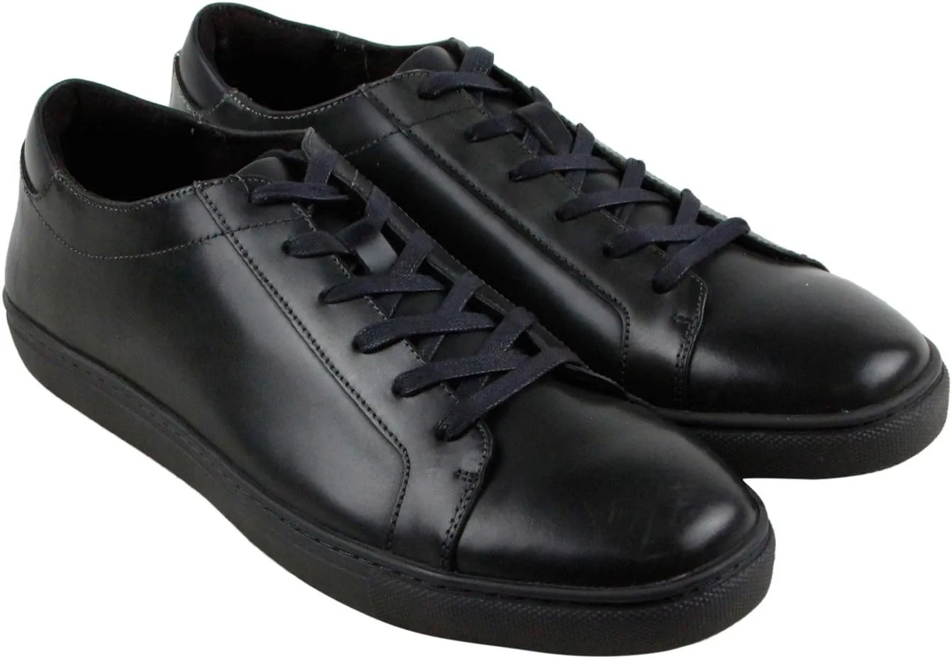 Kenneth Cole Kam Men's Lace Up Fashion Sneaker (11, Dark Grey)
