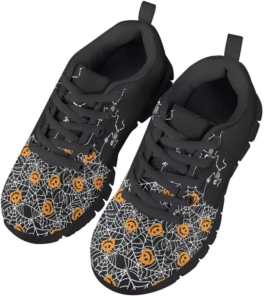Kid Girls Shoes Running/Walking Sports Sneakers Black Sole