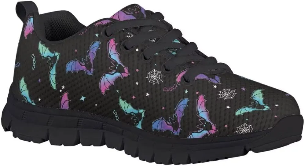 Kid Girls Shoes Running/Walking Sports Sneakers Black Sole