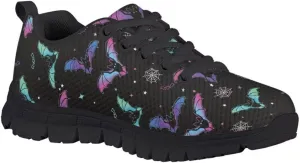 Kid Girls Shoes Running/Walking Sports Sneakers Black Sole