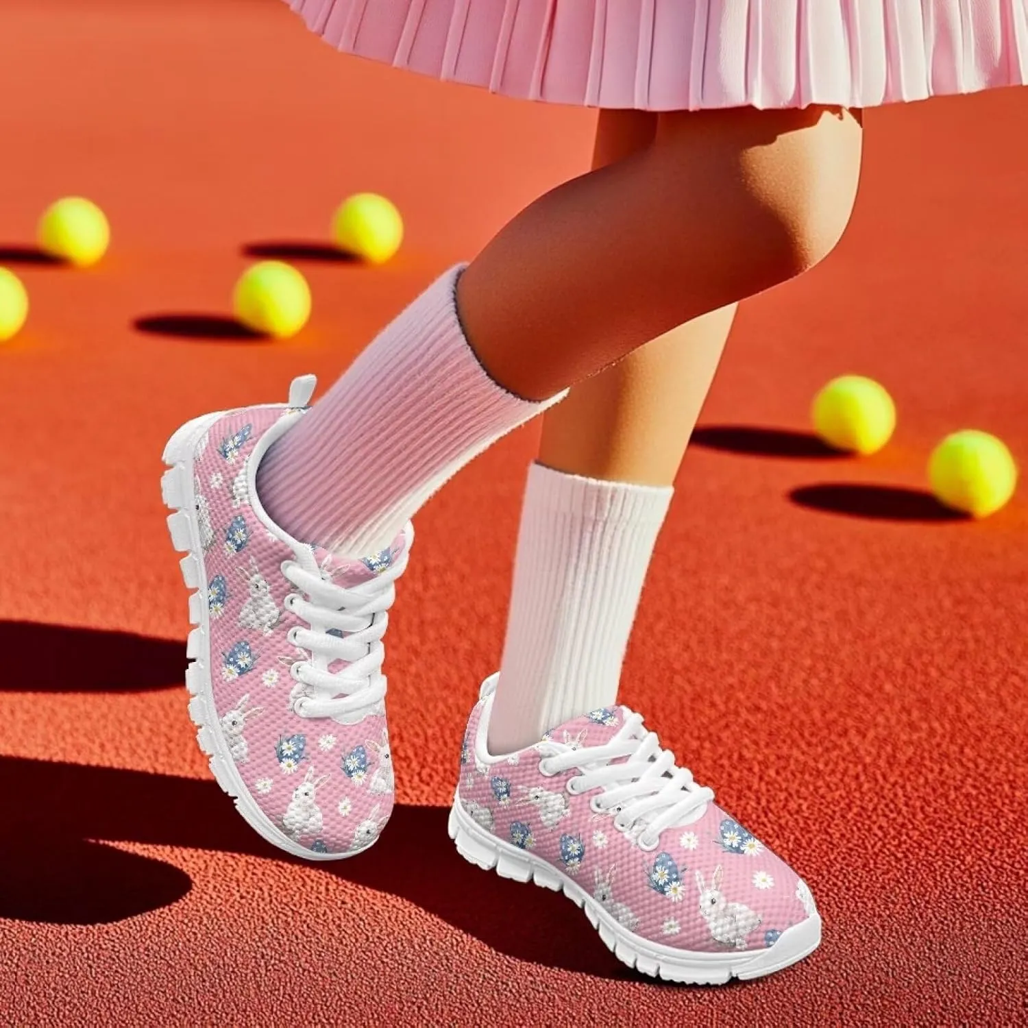 Kids Running Shoes Road Running Shoes Lace Up Tennis Shoes