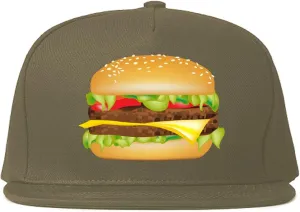 Kings Of NY Burger Chest Snapback Hat Cap