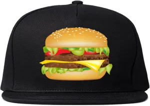 Kings Of NY Burger Chest Snapback Hat Cap