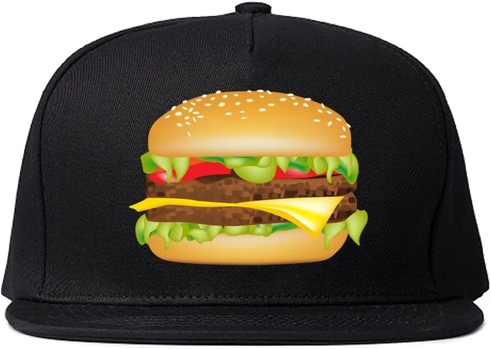 Kings Of NY Burger Chest Snapback Hat Cap