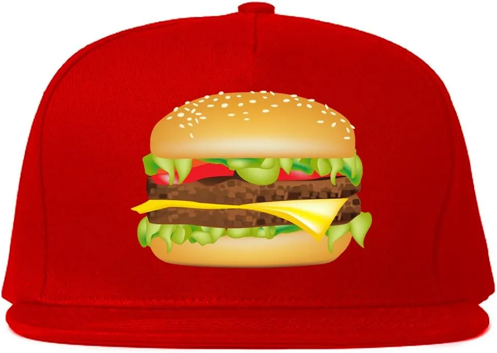 Kings Of NY Burger Chest Snapback Hat Cap