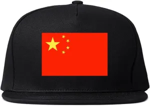 Kings Of NY China Flag Country Printed Snapback Hat Cap