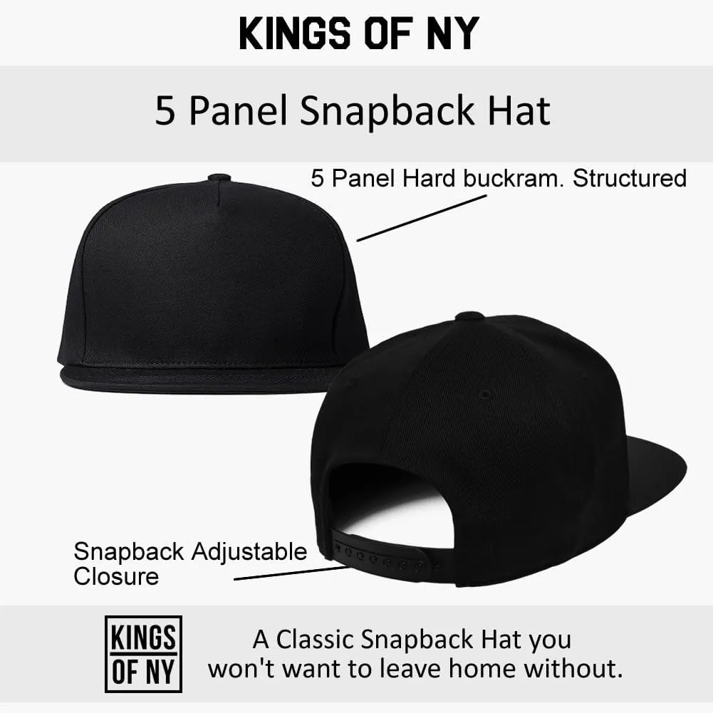 Kings Of NY China Flag Country Printed Snapback Hat Cap