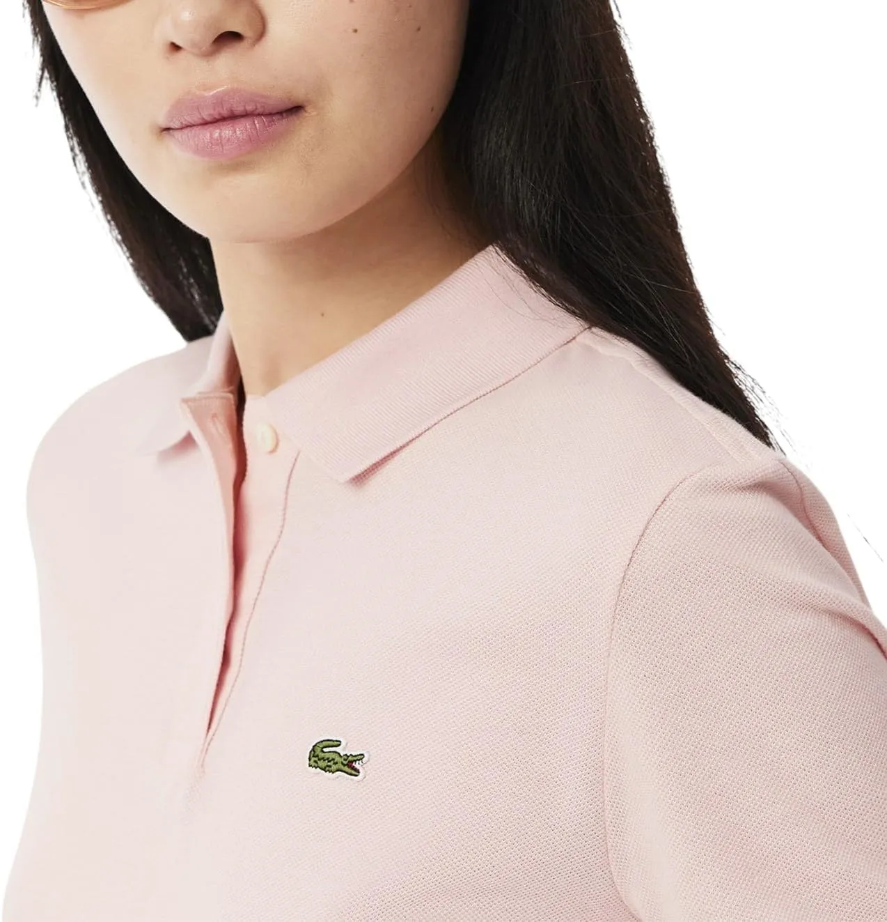 Lacoste Women's Classic Fit Short Sleeve Petit Piqué Polo