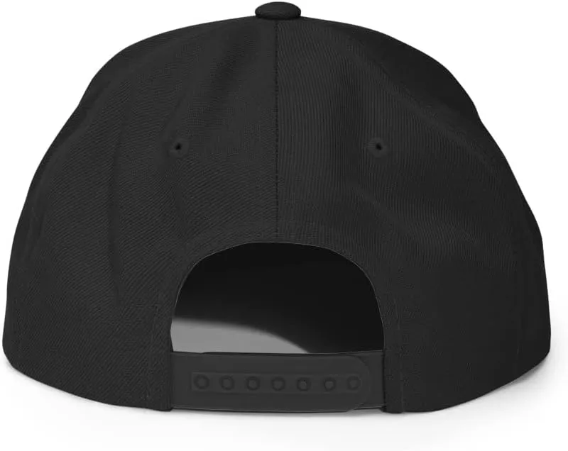 LAFD Los Angeles Fire Department Embroidered Flat Brim Bill Snapback Hat