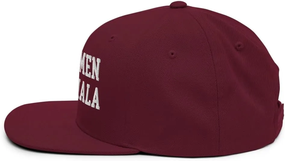 Latino Men for Kamala Flat Bill Brim Snapback Hat