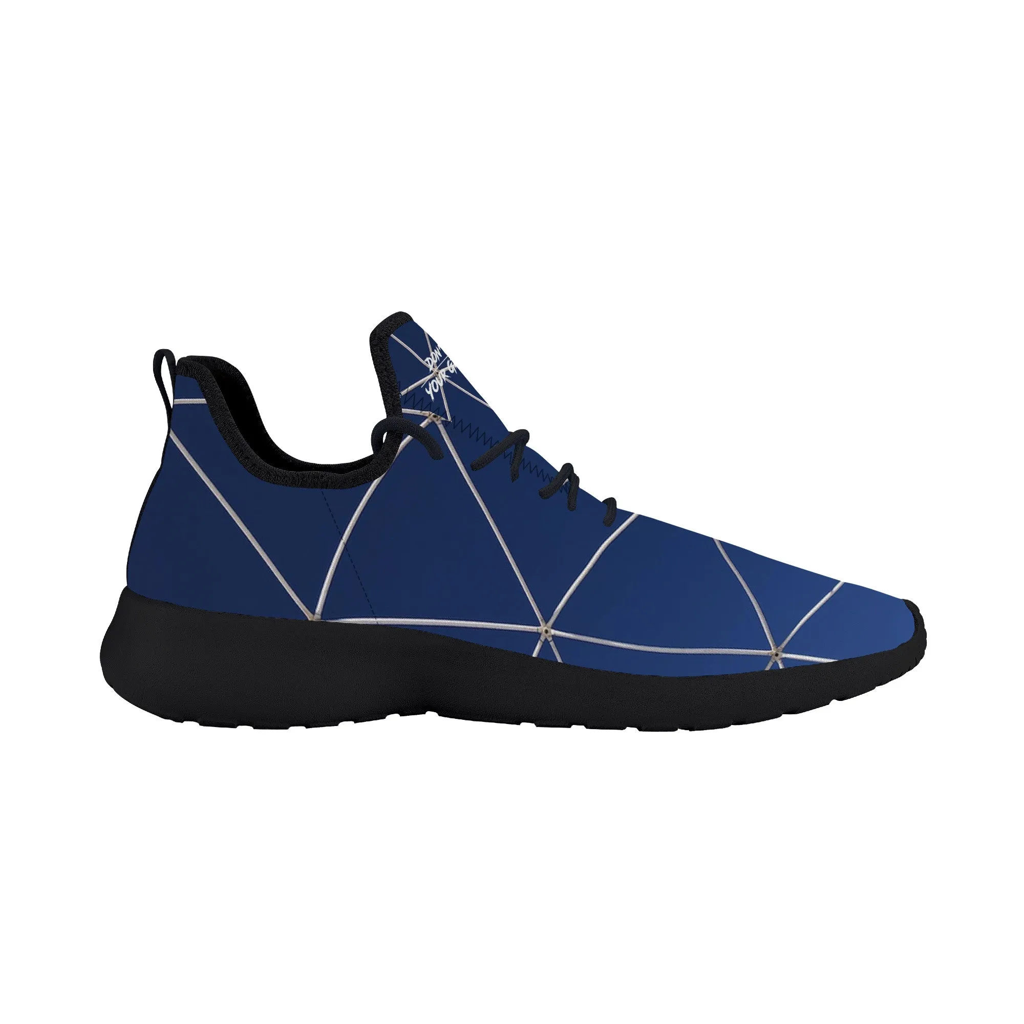 Lightweight Mesh Knit Sneaker - Black