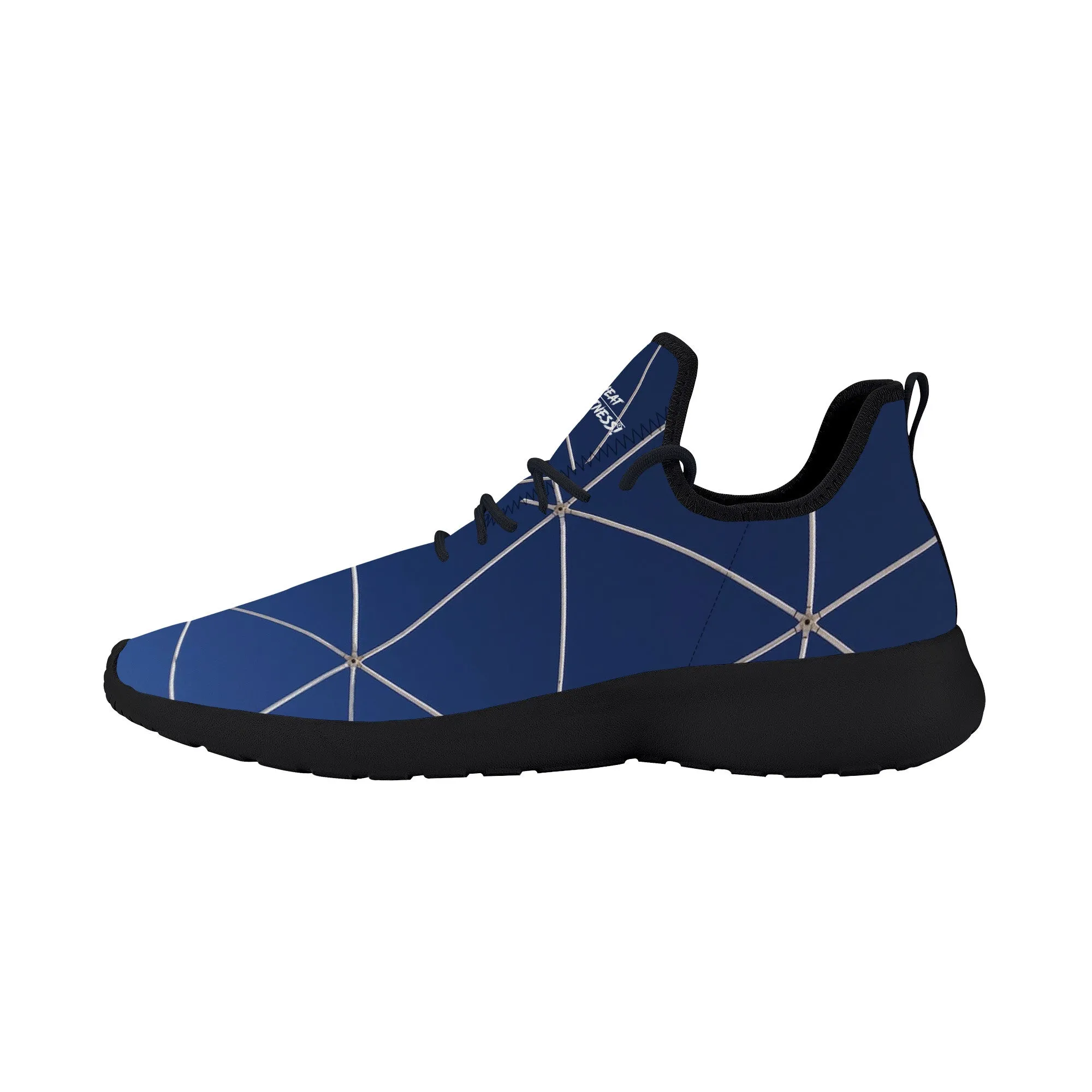 Lightweight Mesh Knit Sneaker - Black