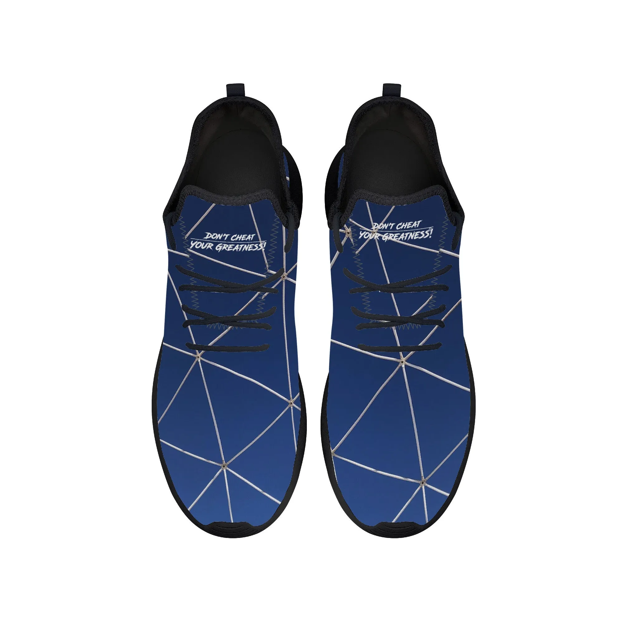 Lightweight Mesh Knit Sneaker - Black