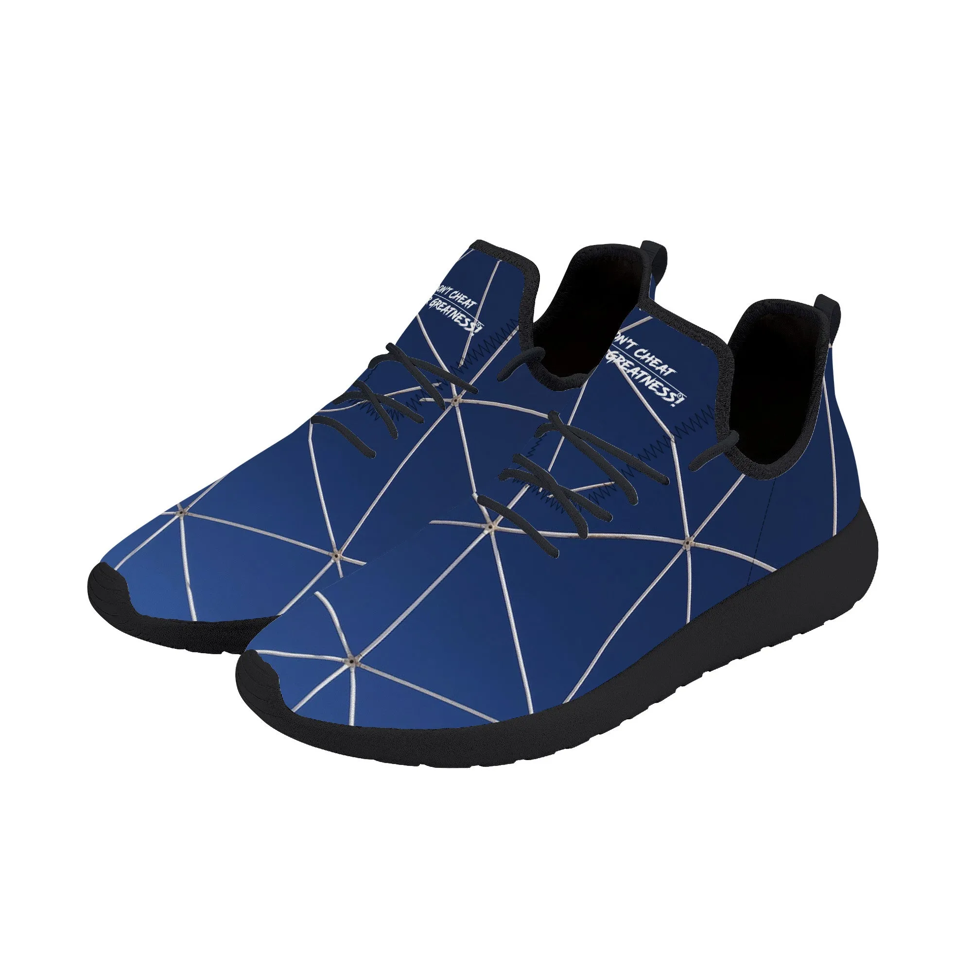 Lightweight Mesh Knit Sneaker - Black