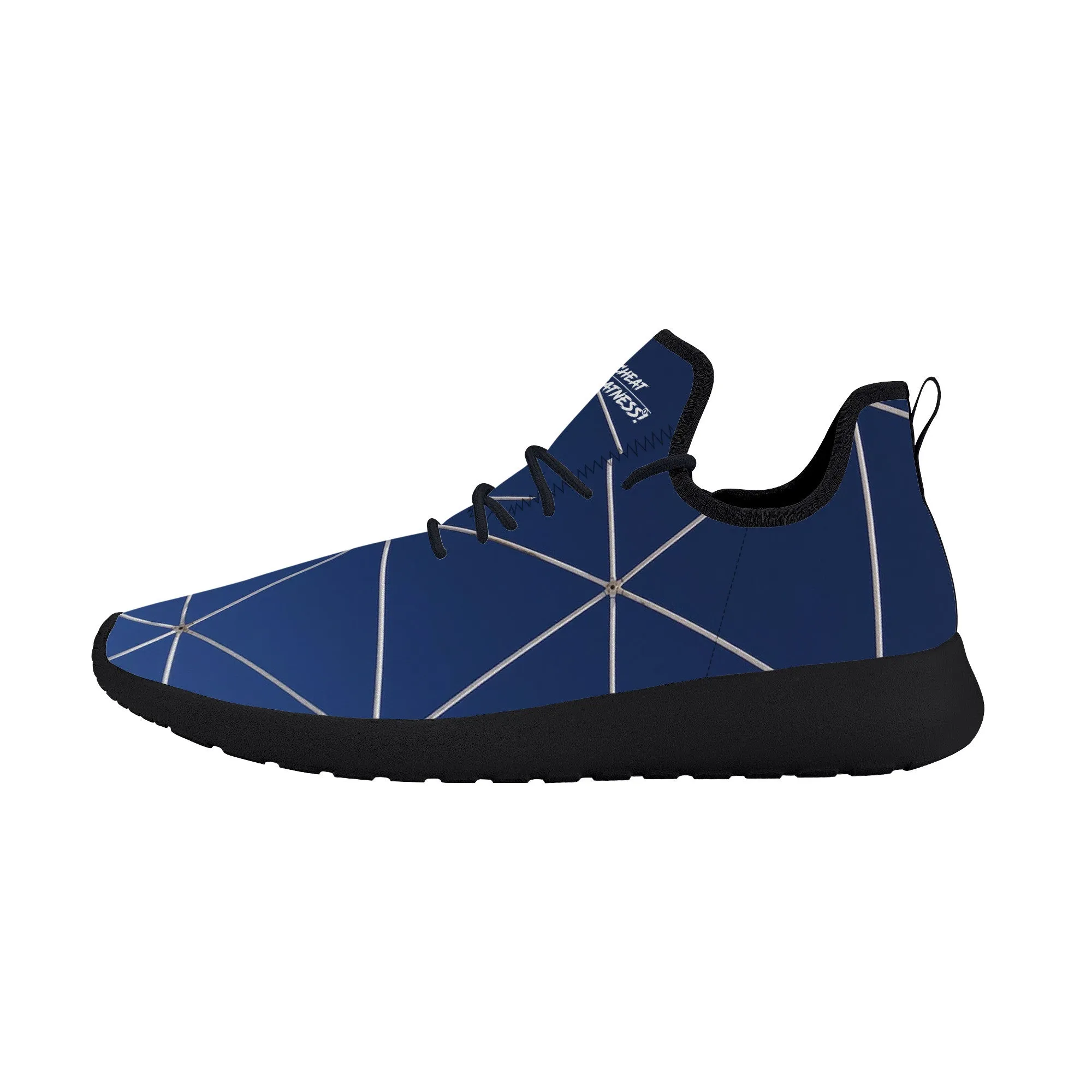 Lightweight Mesh Knit Sneaker - Black