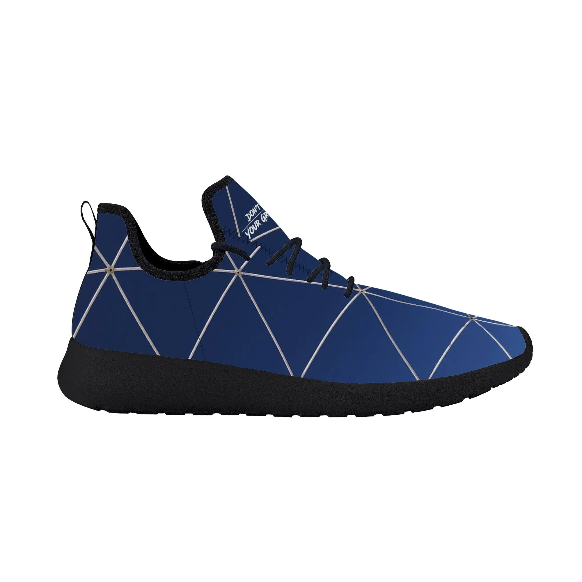 Lightweight Mesh Knit Sneaker - Black