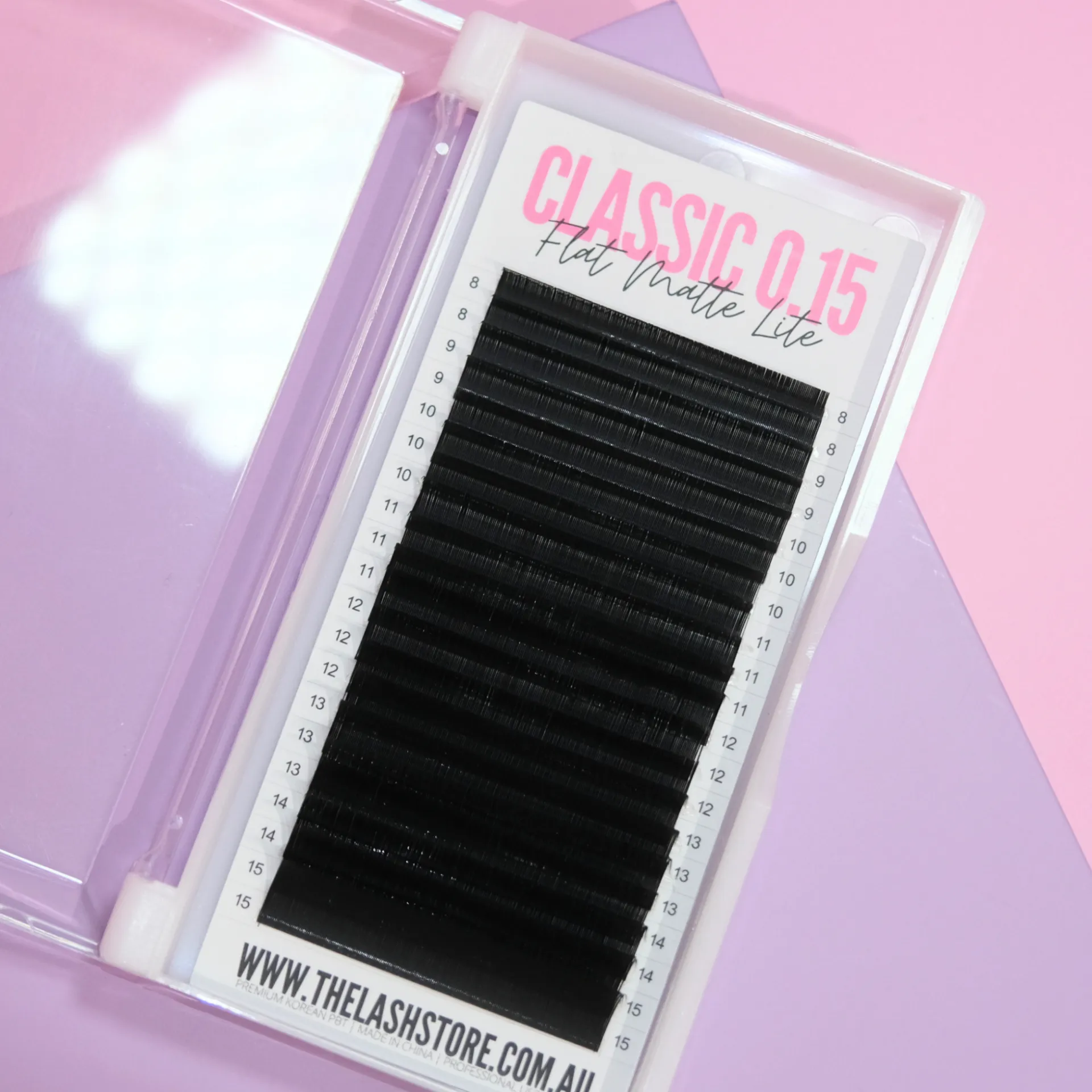 Lite 0.15 Classics Lash Trays - Mixed Length