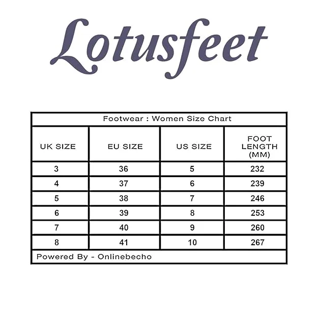 Lotusfeet Brown Footwear For Women LF0859