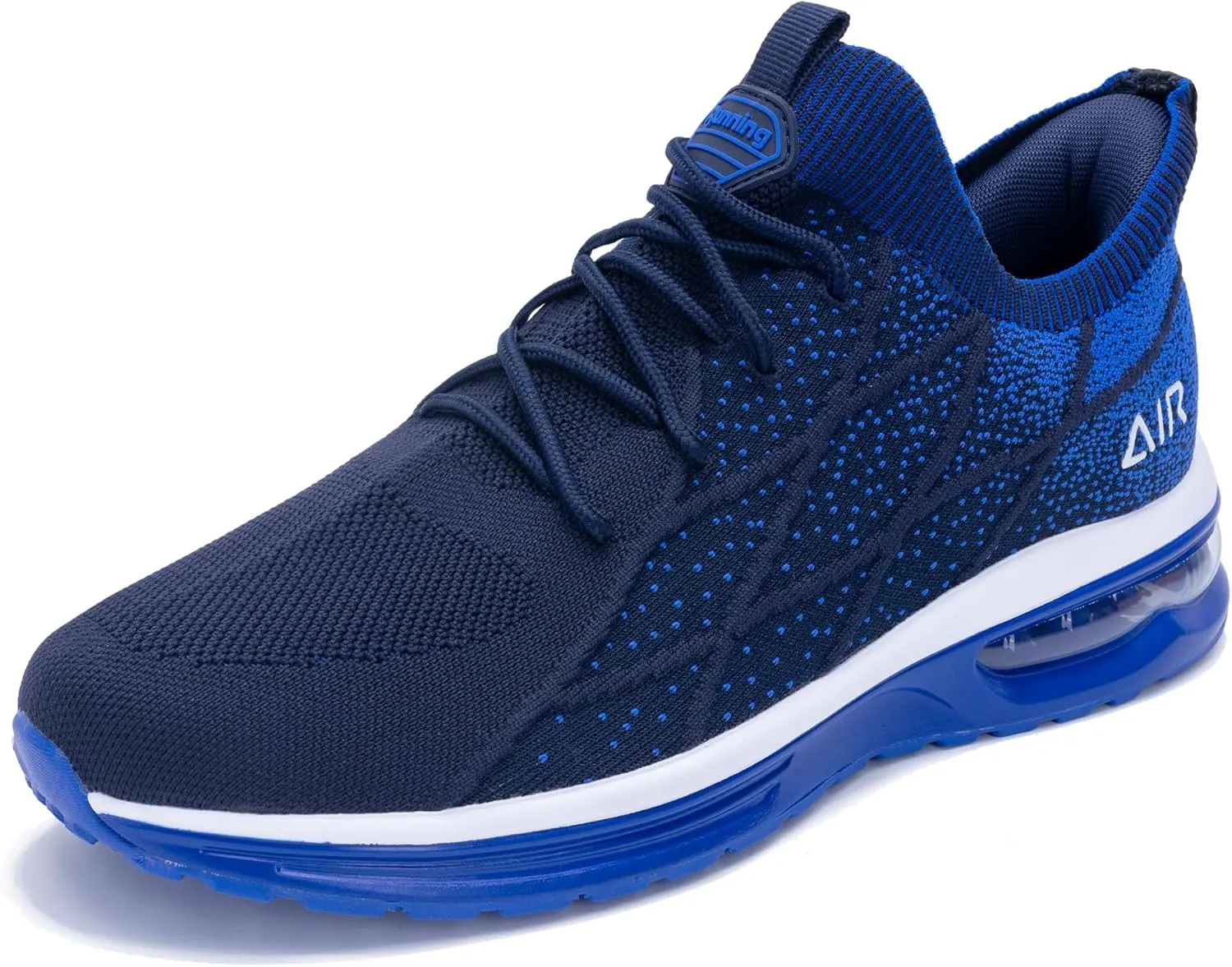 MAFEKE Mens Running Shoes Slip On Tennis Sneakers Lightweight Athletic Gym Jogging Fitness Sport Walking Shoes US 7-13
