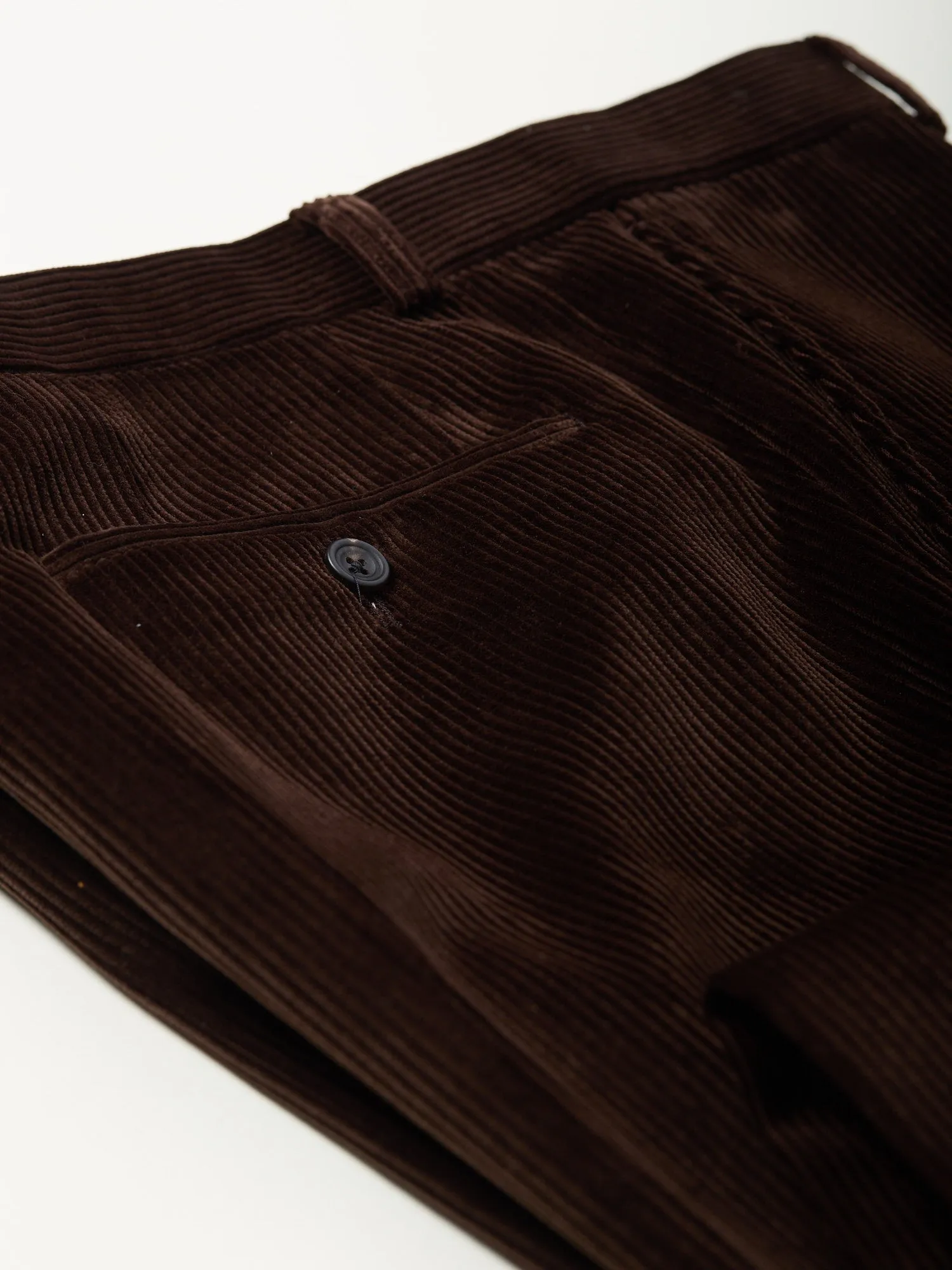 Mautby Corduroy Trousers Dark Brown