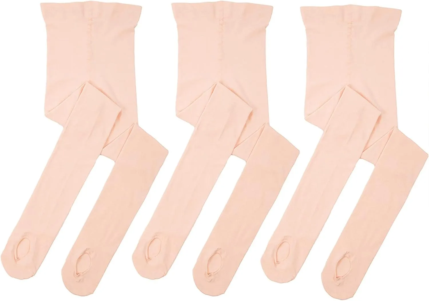 MdnMd Girls' Women's Ballet Tights Ultra Soft Convertible Dance Leggings Transition Tights for Toddler Kids Adult