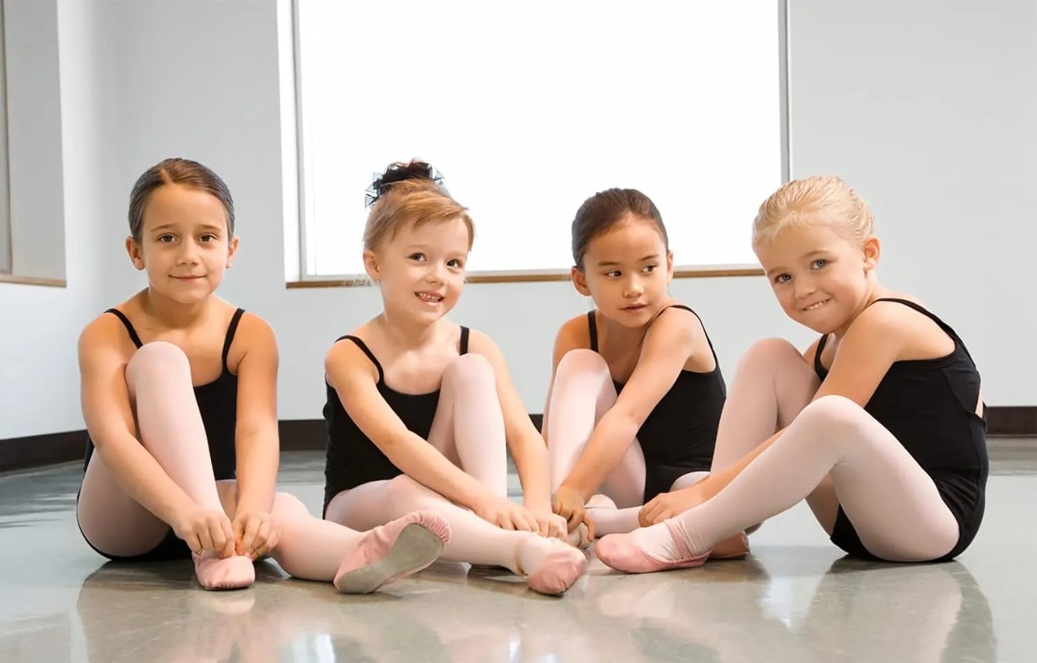 MdnMd Girls' Women's Ballet Tights Ultra Soft Convertible Dance Leggings Transition Tights for Toddler Kids Adult