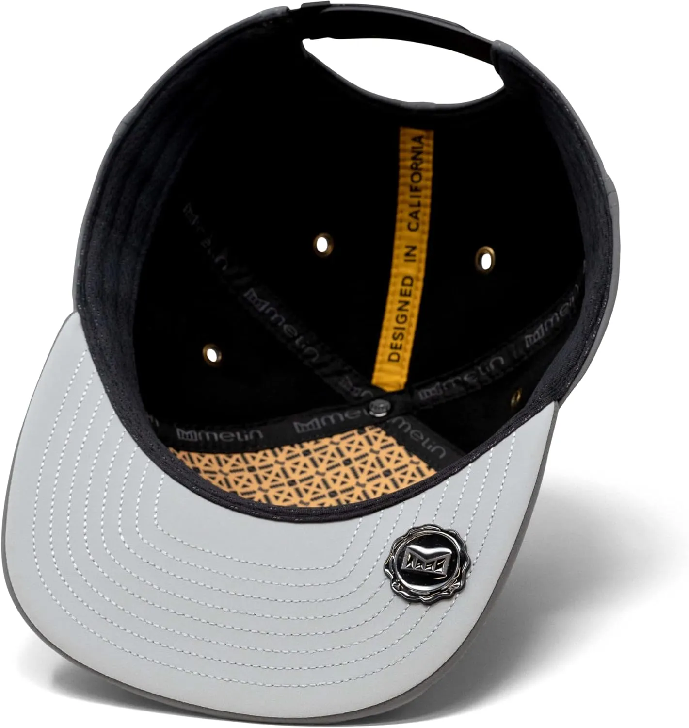 melin Trenches Icon Infinite Thermal, Performance Snapback Hat for Cold Weather, Water-Resistant Flat Bill Cap for Men/Women