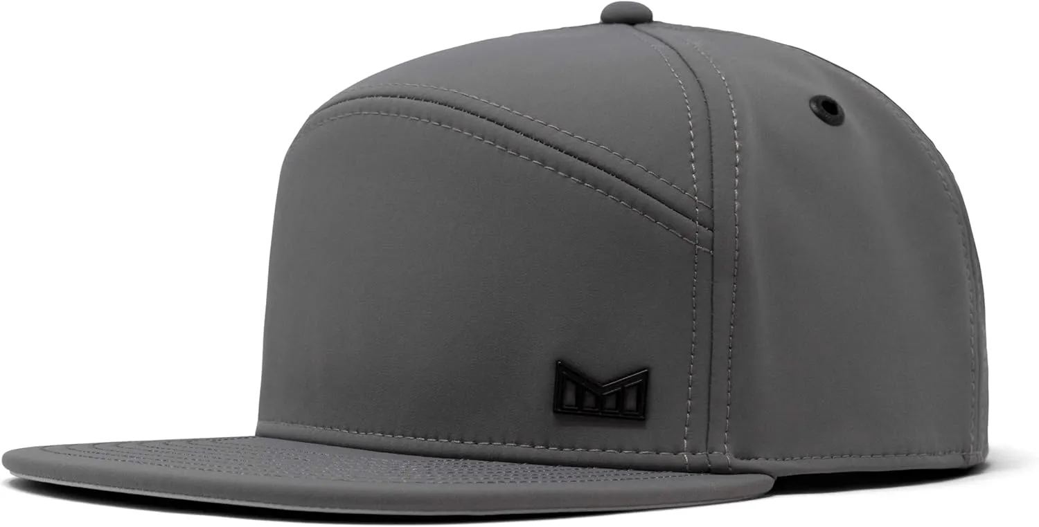 melin Trenches Icon Infinite Thermal, Performance Snapback Hat for Cold Weather, Water-Resistant Flat Bill Cap for Men/Women