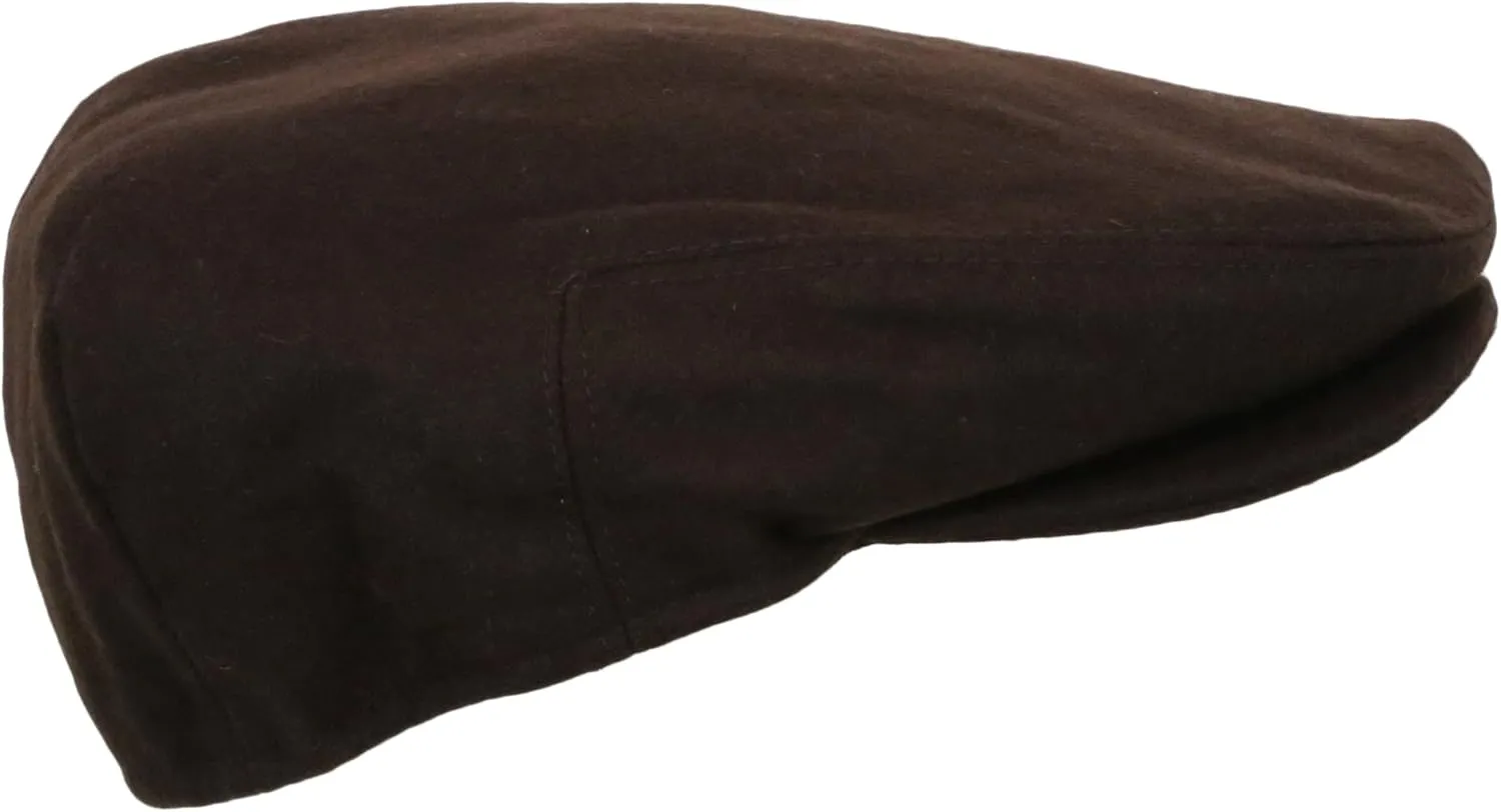 Men's Premium Wool Blend Classic Flat Ivy Newsboy Collection Hat