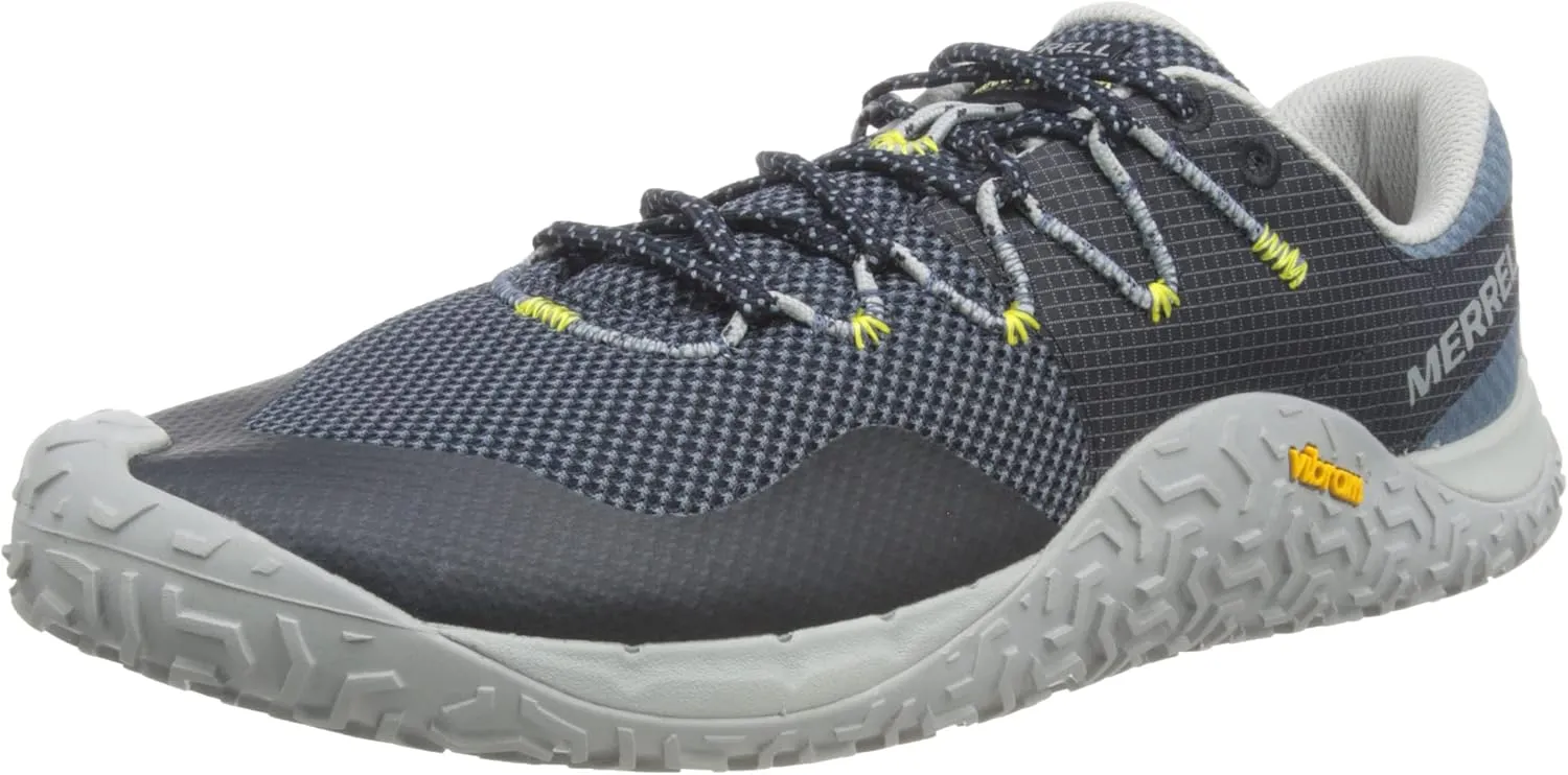 Merrell Men's Flat Sneaker, Stonewash, 7.5