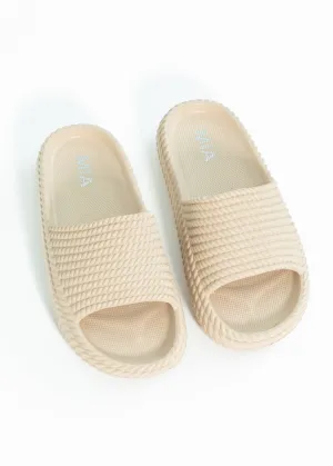 MIA™ Luvly Platform Cushioned Slid Sandal