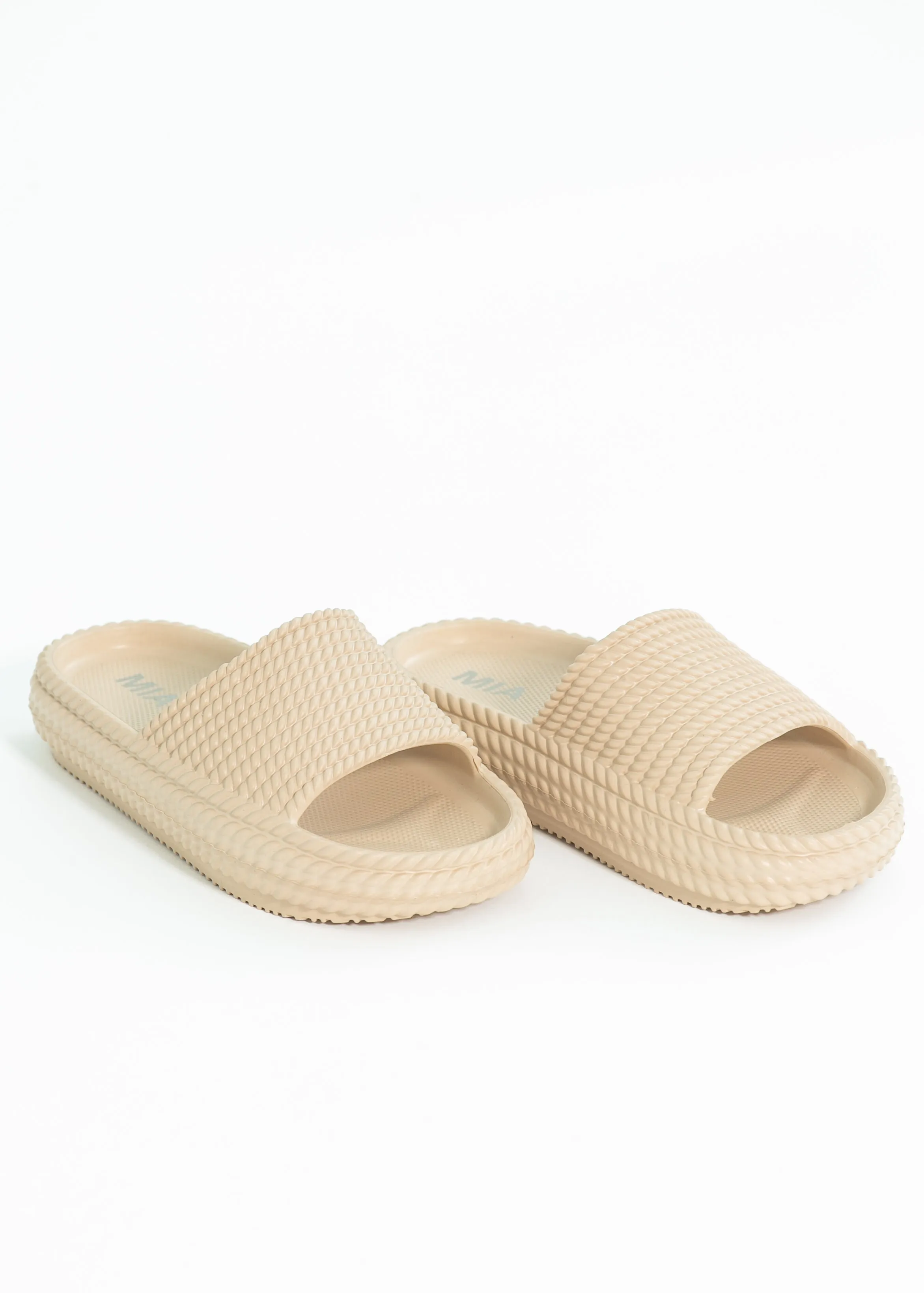 MIA™ Luvly Platform Cushioned Slid Sandal