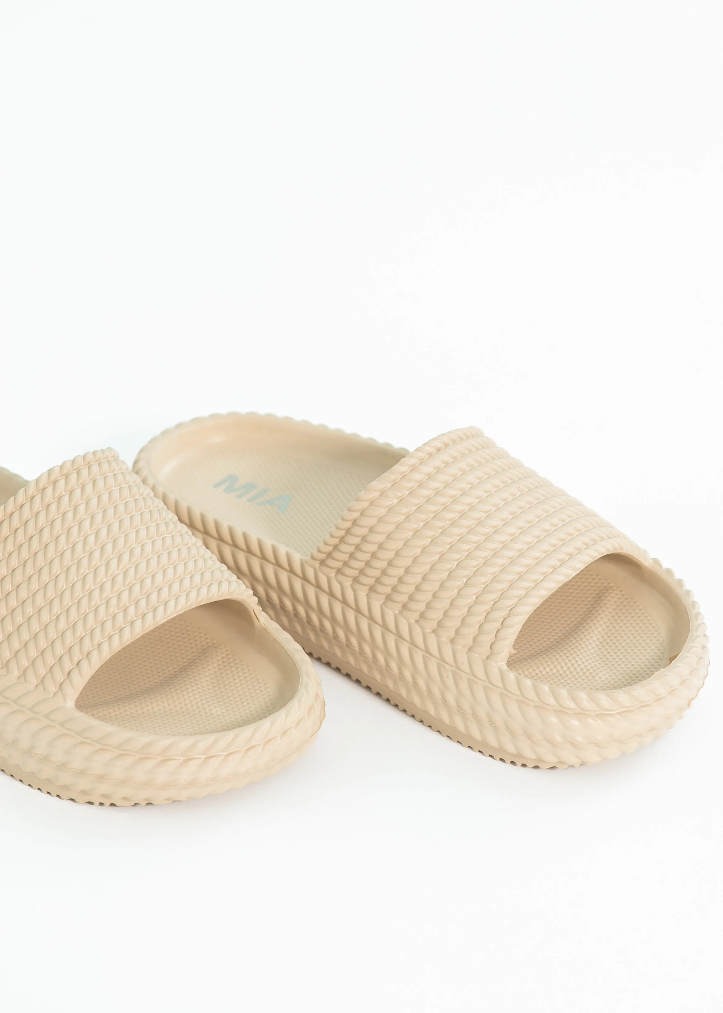 MIA™ Luvly Platform Cushioned Slid Sandal