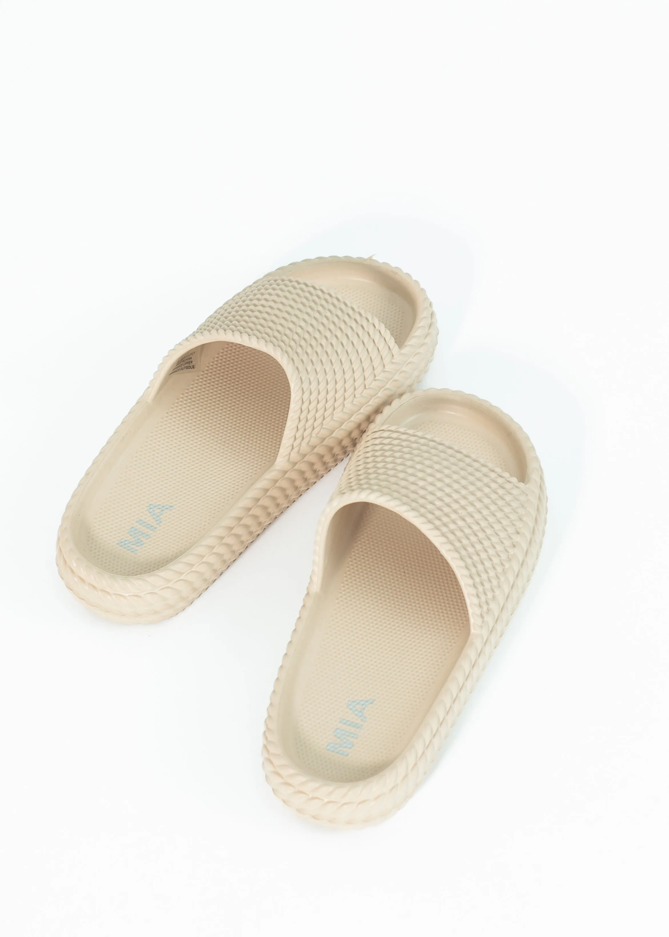 MIA™ Luvly Platform Cushioned Slid Sandal