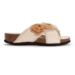 Muk Luks Women's Penelope Sandal: Stone / 9