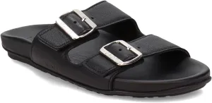 NAOT Footwear Women's Santo Sandal Soft Black Lthr 8 W US